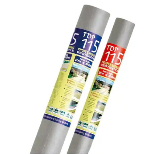 Non Woven Geotextile Roll, 25 M X 2 M