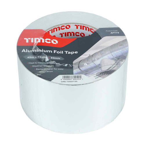 Self Adhesive Foil Tape, 75 mm X 45 M