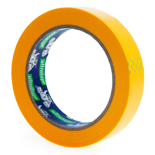 Rhino Edge Masking Tape, Yellow, 24 mm X 41 M