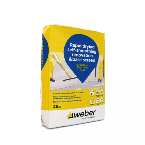 Weber Floorfibre Rapid, 25 KG