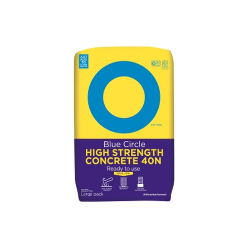 Blue Circle Tarmac High Strength 40N Concrete Mix, 20 KG
