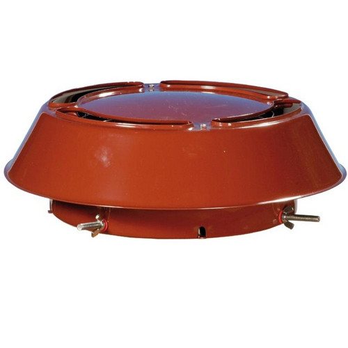 Colt Top All Purpose Chimney Cowl, Multi Fuel, Strap Fix, Terracotta