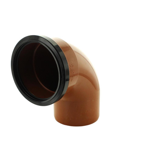 Hunter Underground 90 Degree Single Socket Bend, 110 mm