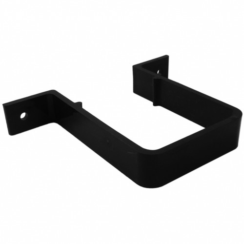 Freeflow Square Pipe Clip, Stand Off, Black