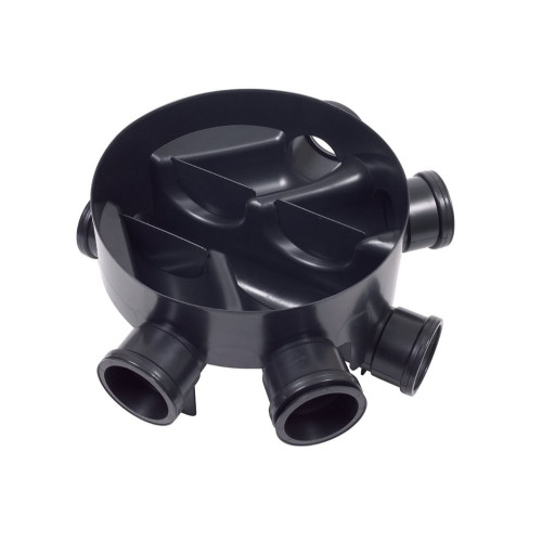 450 mm Dia, 5 Inlet, PPIC Base, Stepped Invert