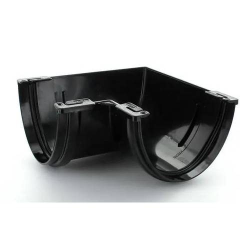 Deepflow Gutter Angle, 90 Degree, Anthracite Grey
