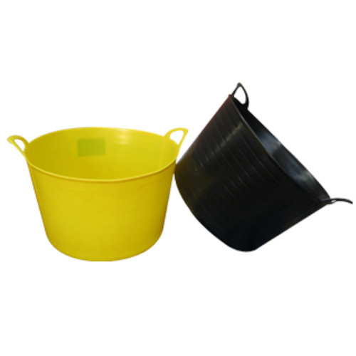 Stadium Flexi Tub, Yellow, Rhino, 75l