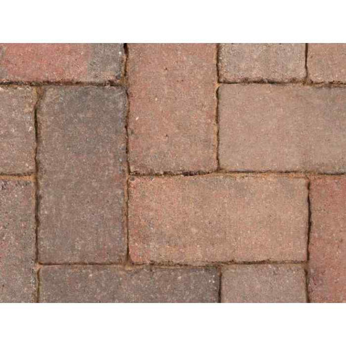 Marsh Keyblok Block Paving, 200mm x 100mm x 60mm, Brindle (404 Pack)