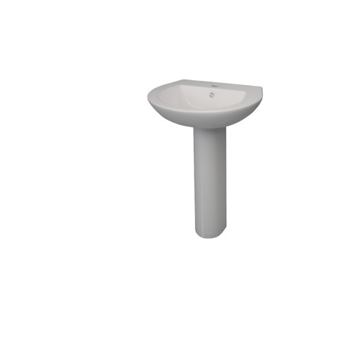 Lecico Sakkara Basin, 1 Tap Hole, 55cm