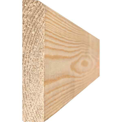 19 x 75 Softwood Architrave Pencil Round, 15mm x 70mm