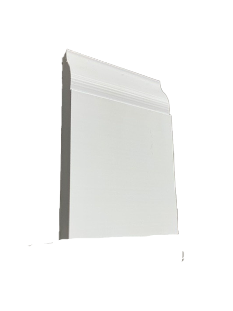 15mm X 94mm Mdf Skirting Primed Ogee 5.4m Length Sco