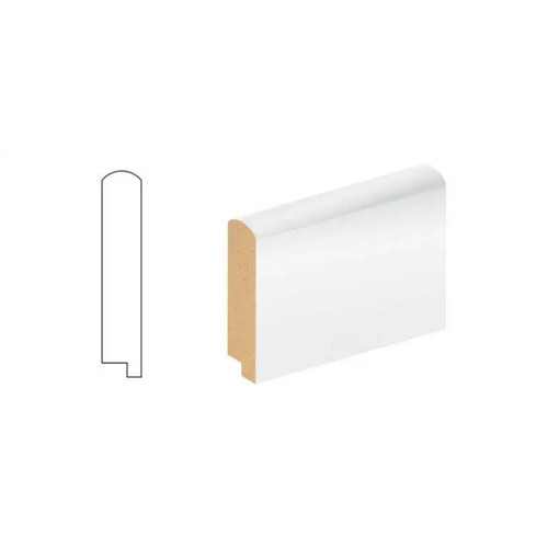 18mm x 194mm Silktrim White Primed Mr Mdf Windowboard ''