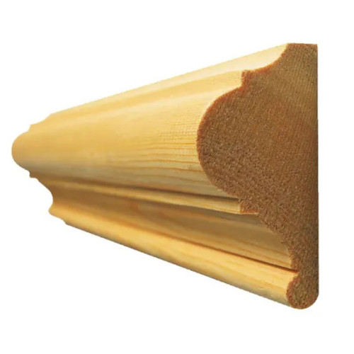 20mm x 56mm Scand Unsorted Grade Redwood Dado Rail ''