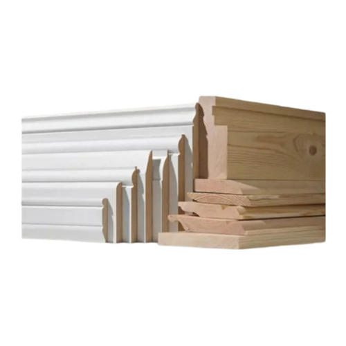 15mm X 94mm Mdf Architrave Pencil Round Skirting, 4.4m Lengths