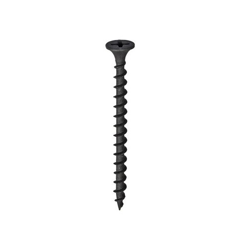 Owlett Coarse Thread Drywall Screw, Black, 38mm, Box 1000