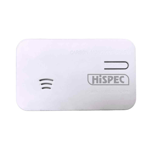 Hispec Has/Bc10 Battery Operated Co Detector With 10 Year Lithium Battery
