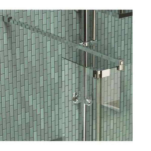 Kudos 10mm Wetroom Deflector Panel, R/Hand Hinge, 300mm