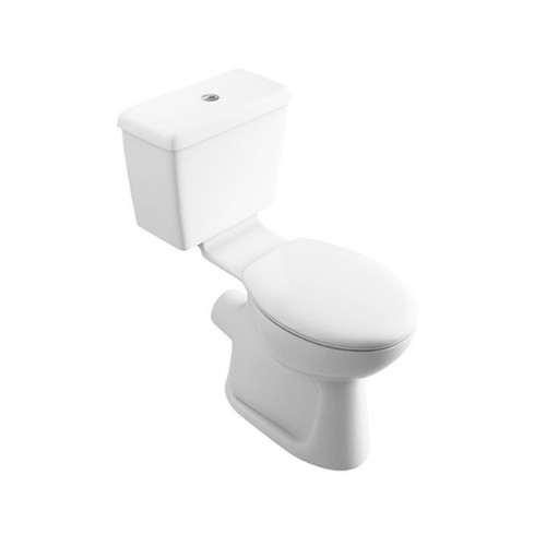 Lecico Comfort Height Pan Pack With Push Button Cistern