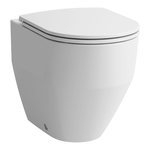 Laufen Pro Rimless BTW Pan, White