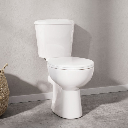 Close Couple Pan Cistern Seat