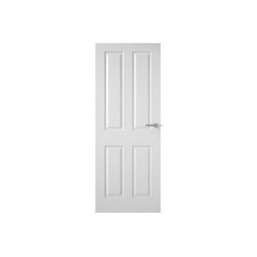 Premdor Moulded Std Core 4 Panel Text Door, 610mm x 1981mm x 35mm,