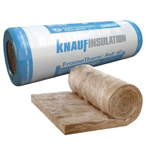 Knauf Frametherm Roll, 40 Ready-Cut, 140mm x 570mm, 9.14m2