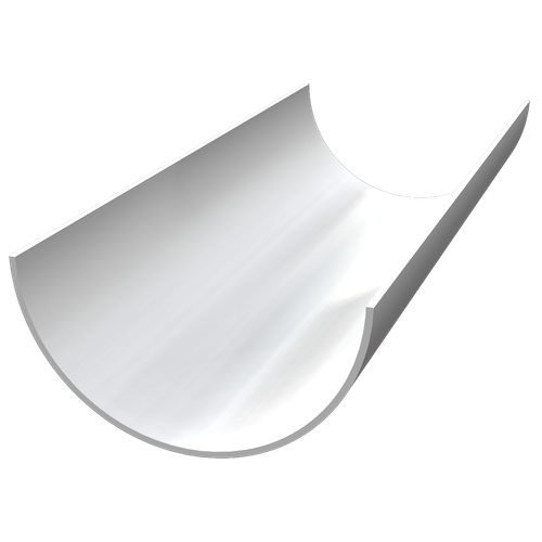 Freeflow 4m Round Gutter, White