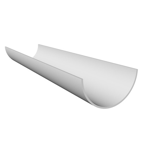 Freeflow 4m Round Gutter, White