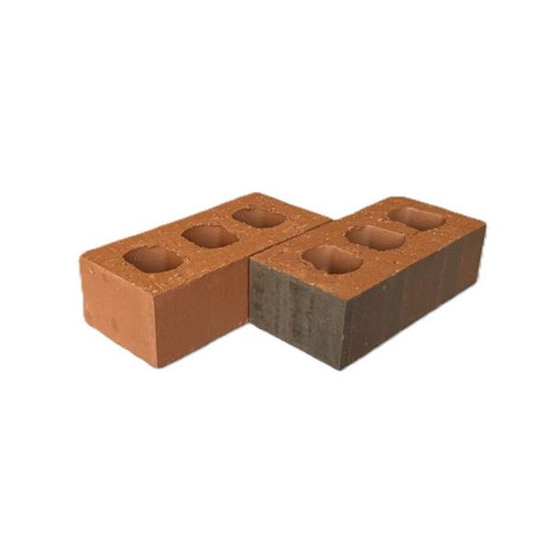 73mm ITWB Raeburn Weathered Red Smooth Facing Brick