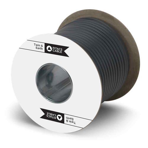 Pitacs 6mm Solar Cable, 100m, Black