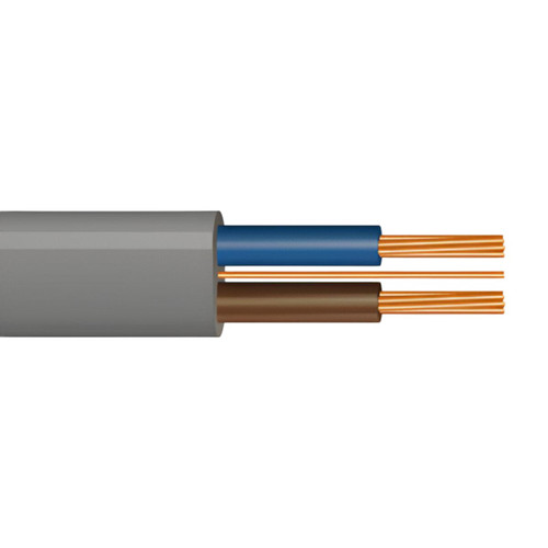 Pitacs Twin & Earth Cable, 6.0mm, 100m, Lsf, White