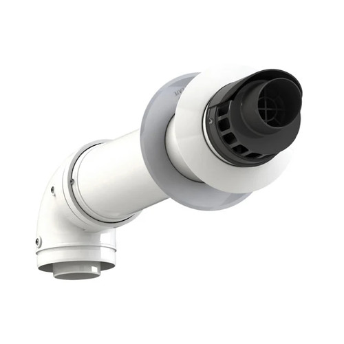 Vokera Evolve Xf 100mm Standard Horizontal Flue Terminal