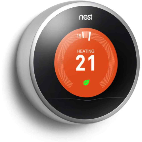 Nest Learning Thermostat 3rd Gen, Stainless Steel