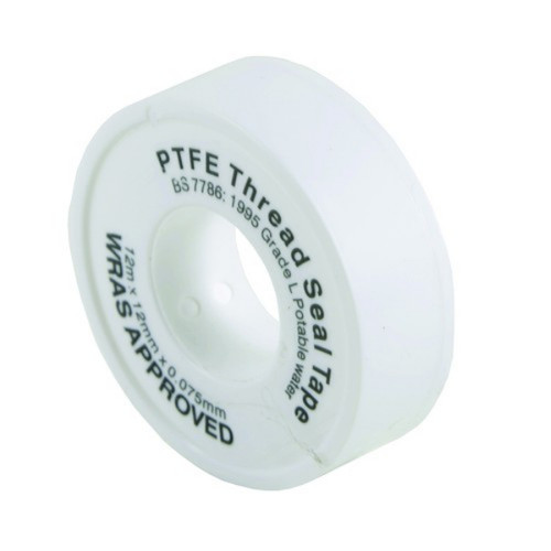Ptfe Tape, 12mm x 12m