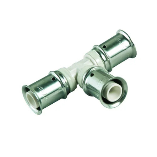 Mp Composite Press Reducing Tee, 25mm x 16mm x 25mm