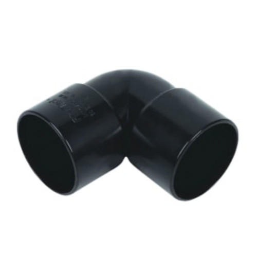 Floplast Ws11 40mm Abs 90-Degree Bend, Black