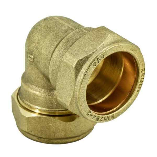 Lpg Compression Elbow, 15mm