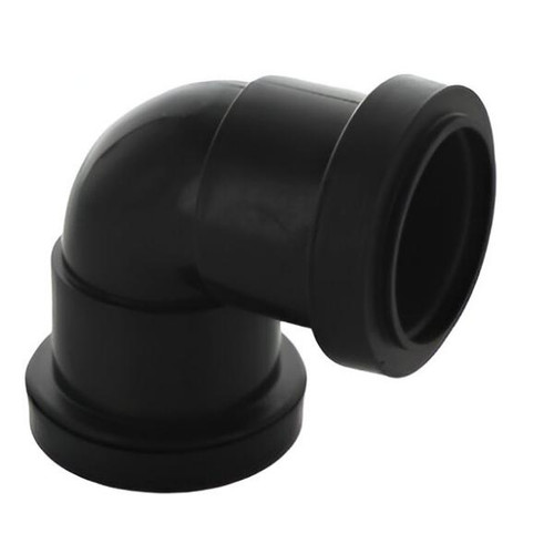 Hunter 90 Degree Knuckle Bend, Black, 32mm