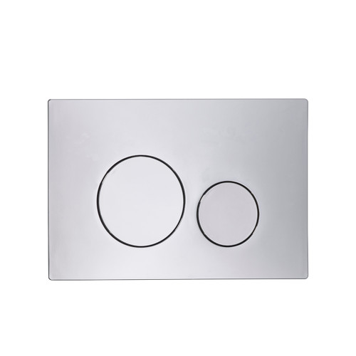 Distinct Malvern, Dual Flush, Push Plate