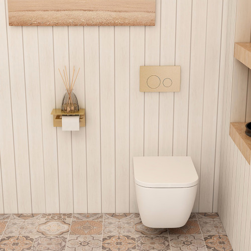 Distinct Malvern Standard Height Short Projection Open Back Close Coupled Pan (Pan Only)