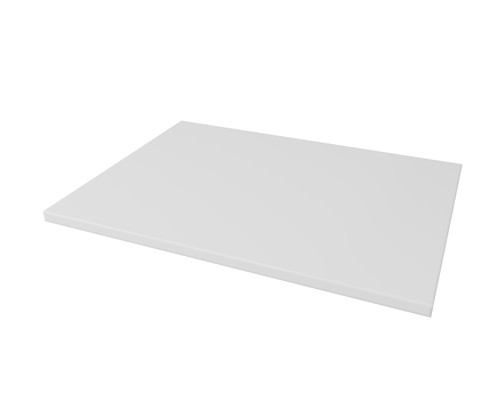 Distinct Cranborne Solid Surface Worktop, 600mm, Arctic White