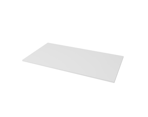 Distinct Dedham Solid Surface Worktop, 800mm, Arctic White