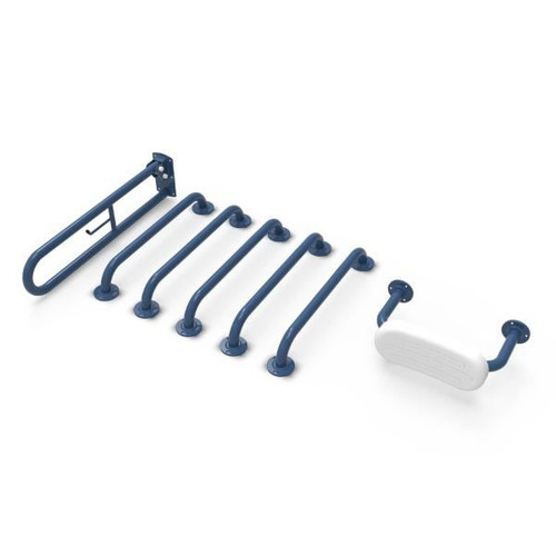 Back Rest And Grab Rail, Exposed Fixings