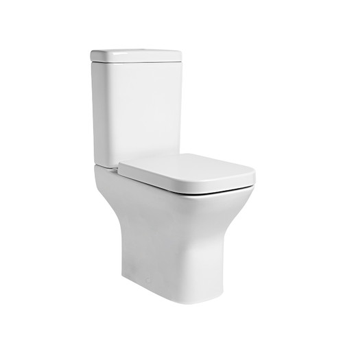 Distinct Tasman Comfort Height Open Back Close Coupled Pan (Pan Only)