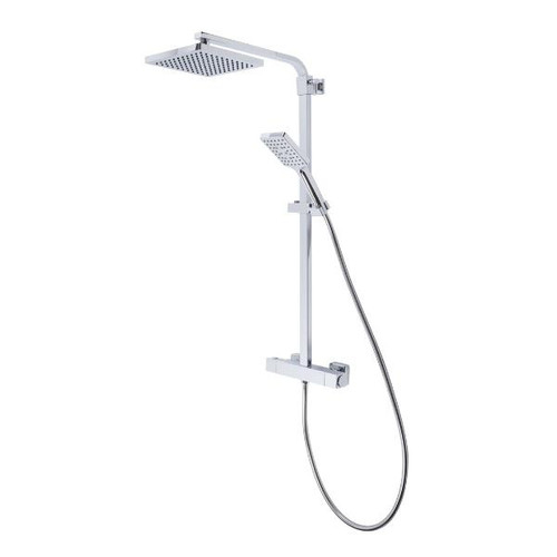 Distinct Cranborne Square Twin Outlet Thermostatic Bar Shower Mixer