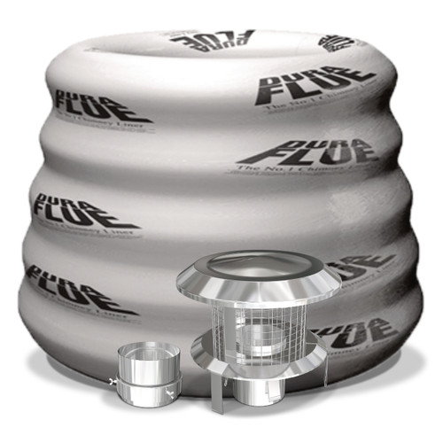 6 Inch Dura Flue 316 15 year warranty