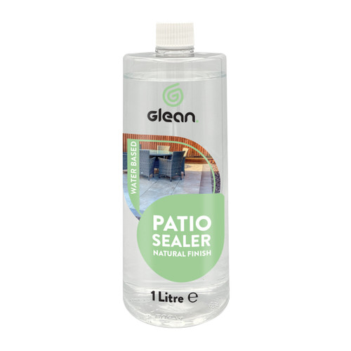 Glean Patio Sealer, Water Based, Natural Finish, 1l