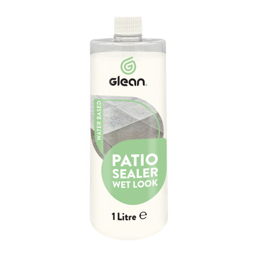 Glean Patio Sealer, Wet Look, Colour Enhancing, 1l
