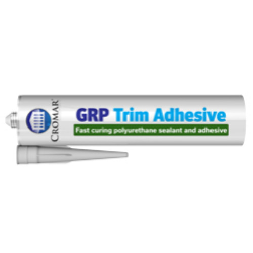 Cromar Grp Trim Adhesive, Grey, 310ml