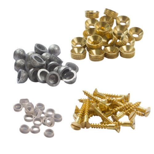 Cast Lead Dome Set, Lead Dots (Pack 20)